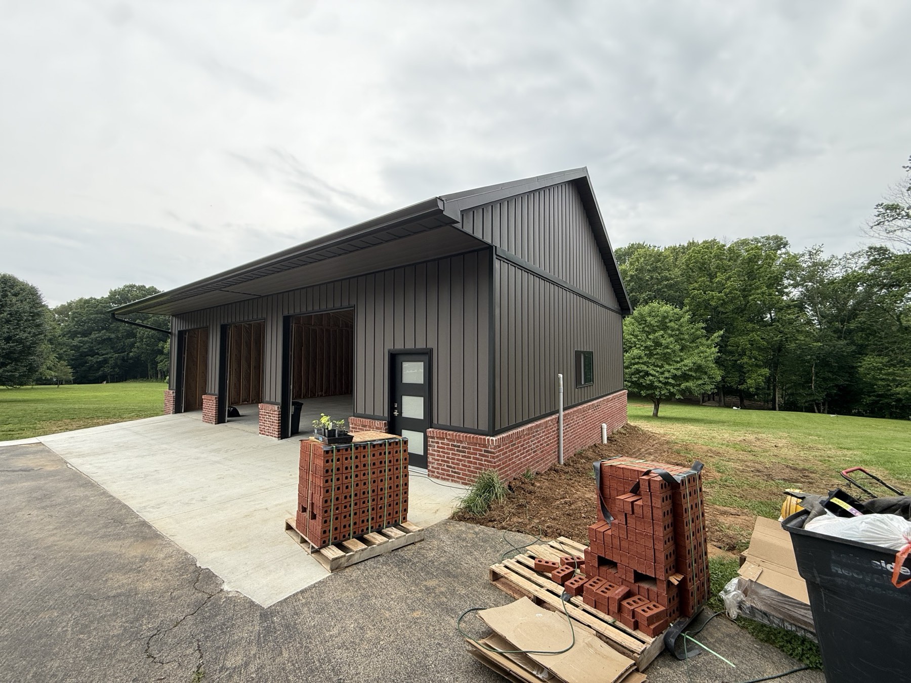 General contractor Bowling Green, KY New construction garage in Bowling Green, KY by Boots Contracting Group