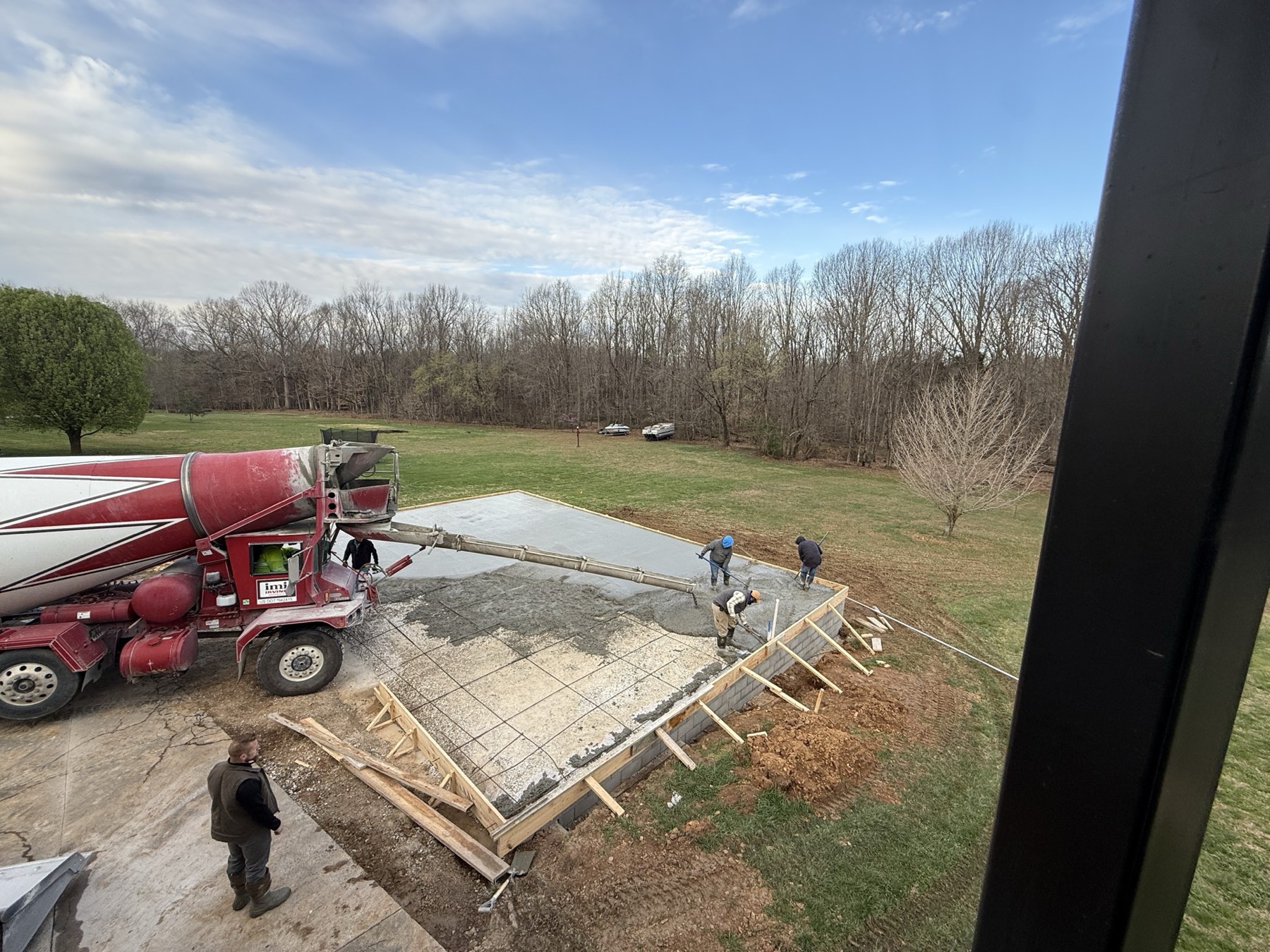 Site prep and concrete foundation pour in Bowling Green, Warren County KY Site prep and concrete foundation pour in Bowling Green, Warren County KY