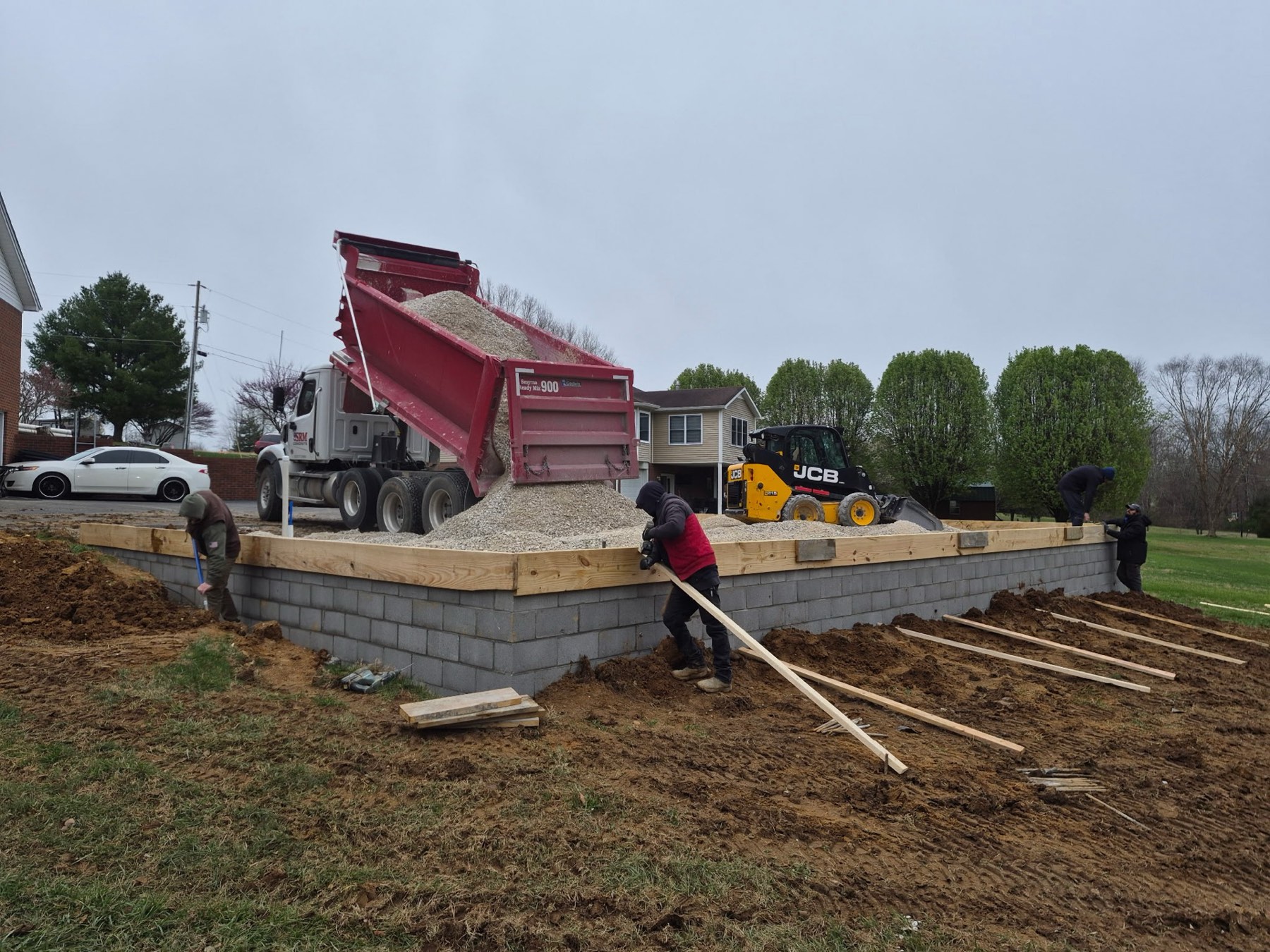 Site preparation and foundation fill in Warren County, KY Site preparation and foundation fill in Warren County, KY